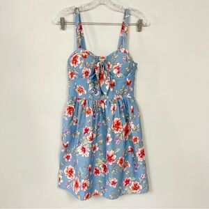 BAND OF GYPSIES 🌺 Hawaiian Floral Beach Sundress - Size M